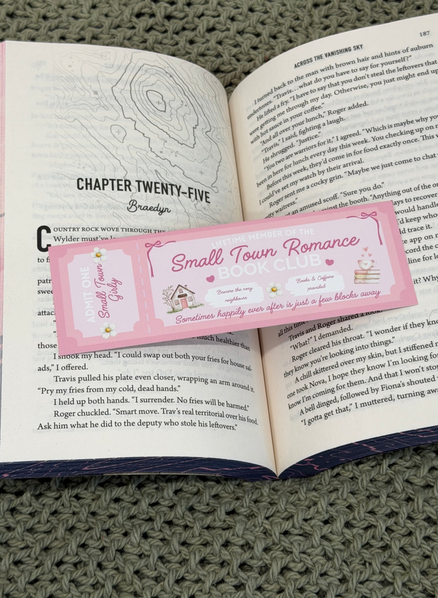 Book Club Ticket Bookmarks