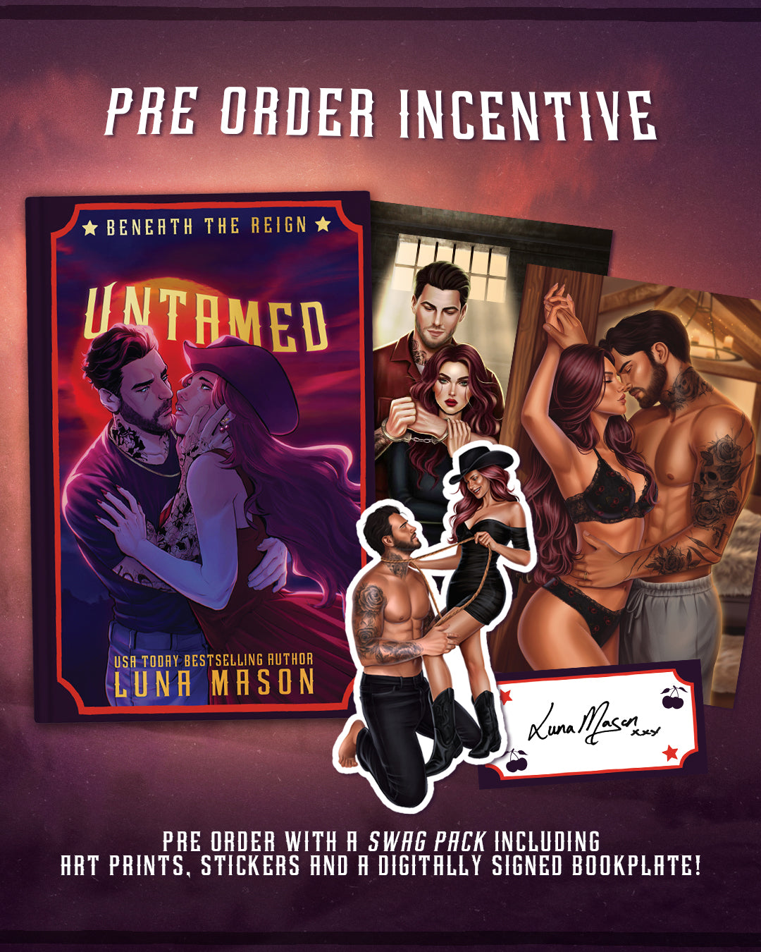 PRE-ORDER Untamed by Luna Mason ORDERS CLOSE 26.03.26