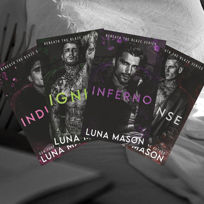Beneath The Blaze Series by Luna Mason