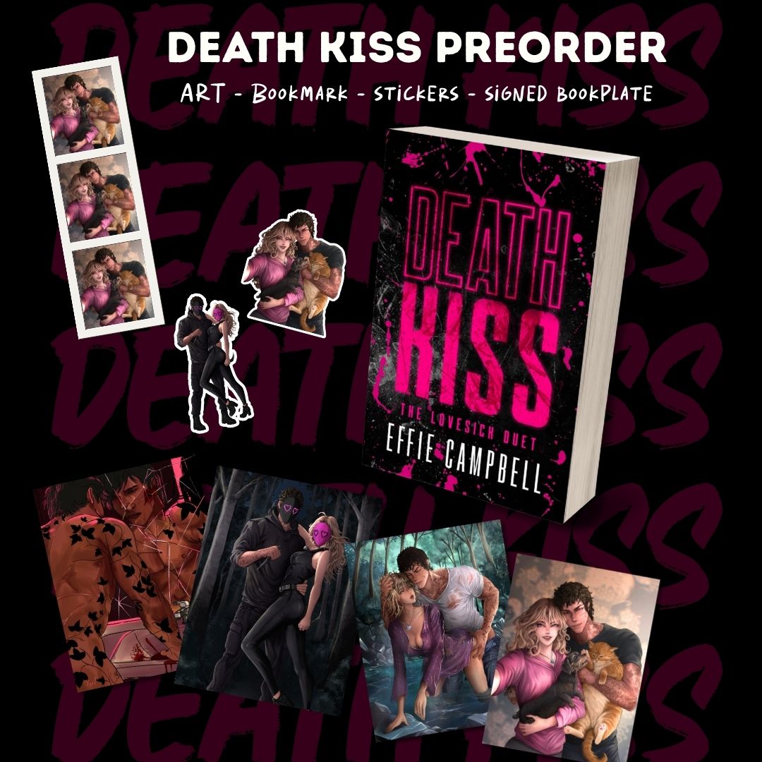PRE-ORDER Death Kiss ORDERS CLOSE 15.09.26