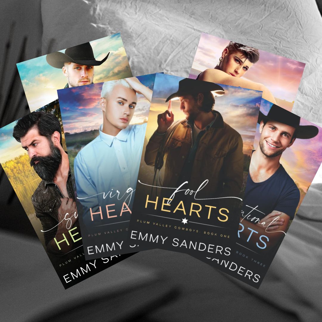 Plum Valley Cowboys Series by Emmy Sanders