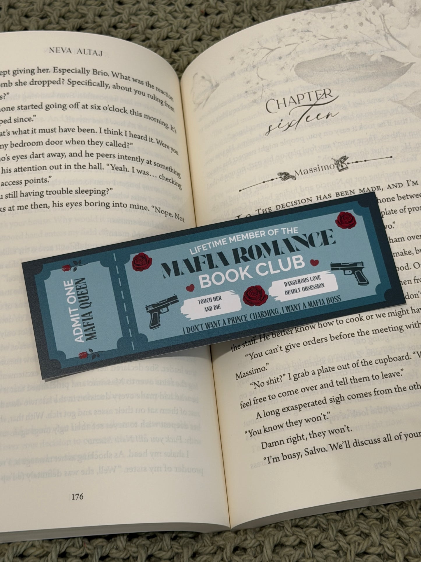 Book Club Ticket Bookmarks