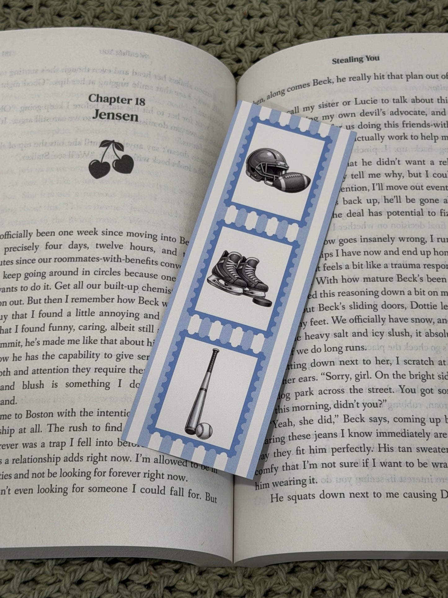 Book Club Ticket Bookmarks