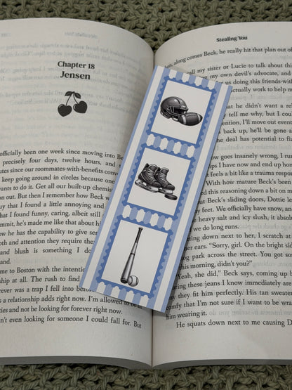 Book Club Ticket Bookmarks