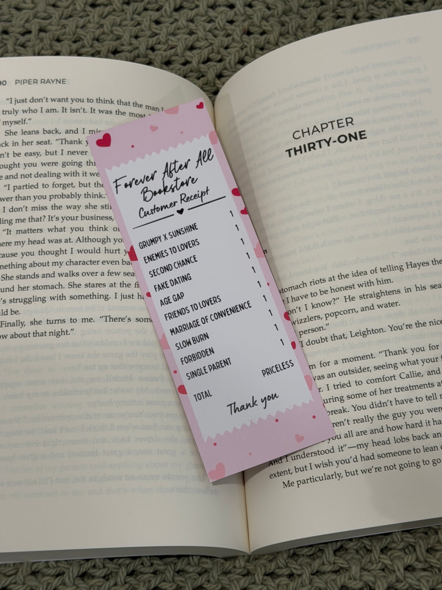 Book Club Ticket Bookmarks