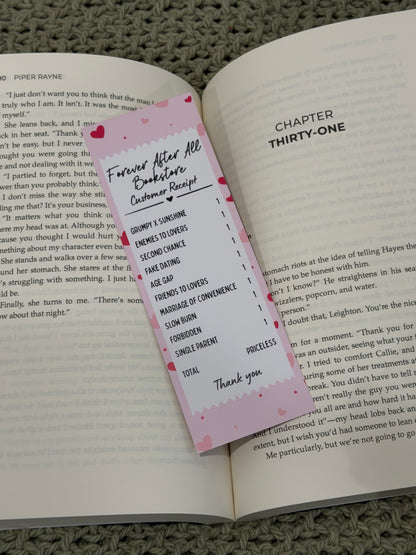 Book Club Ticket Bookmarks
