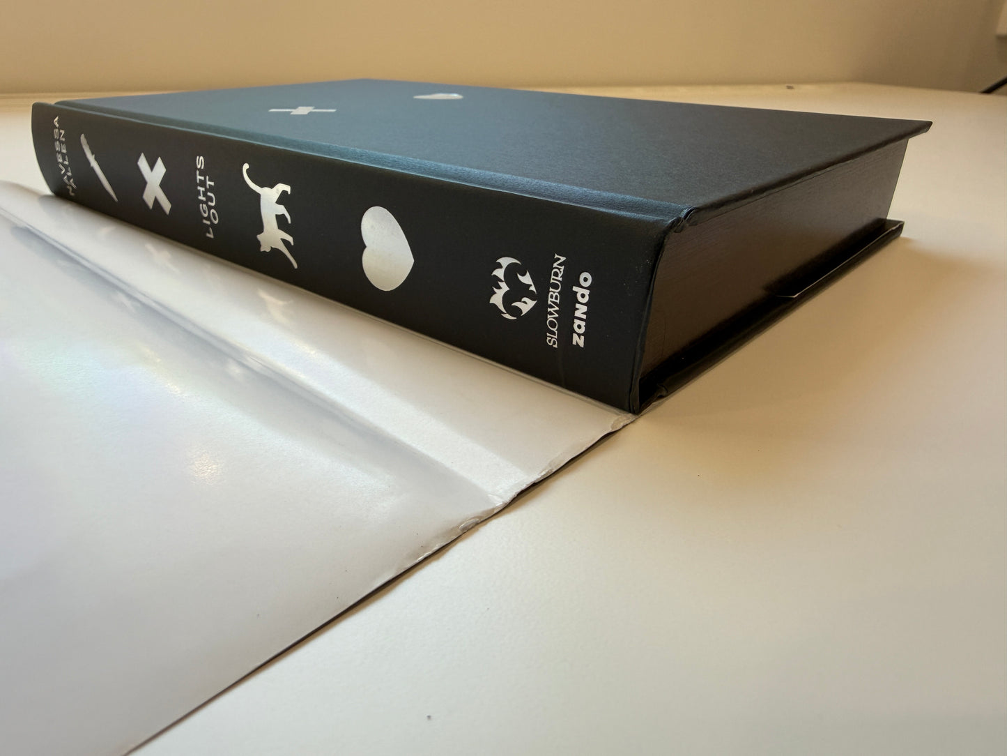 DAMAGED Lights Out (Hardcover Collector's Edition) by Navessa Allen