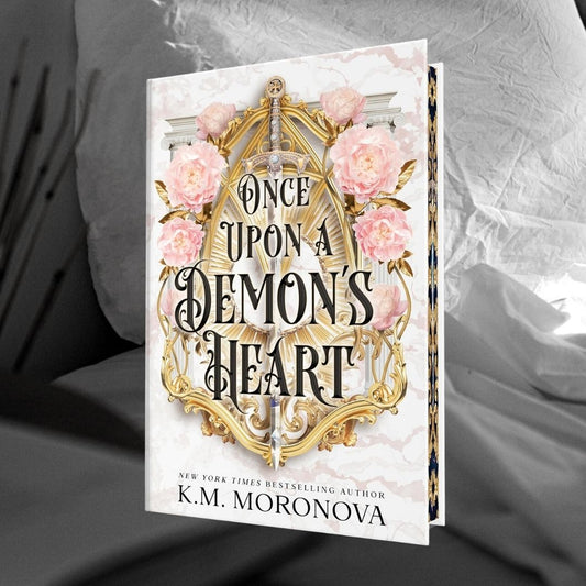 PRE-ORDER Once Upon a Demon's Heart (Hardcover) by K.M. Moronova ORDERS CLOSE 12.06.26