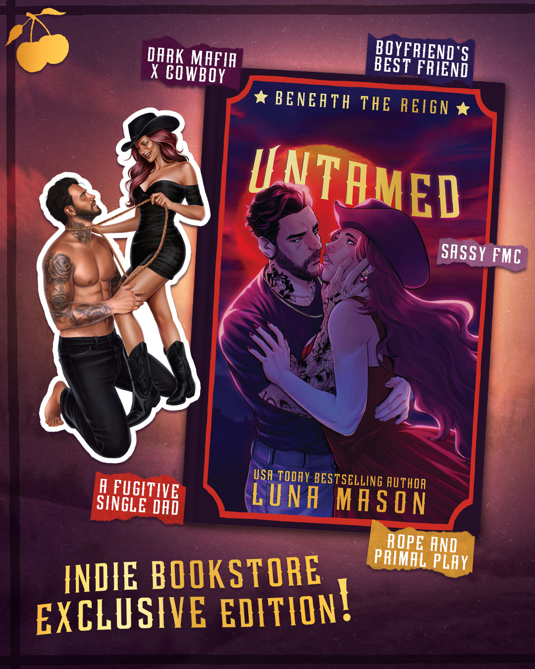 PRE-ORDER Untamed by Luna Mason ORDERS CLOSE 26.03.26
