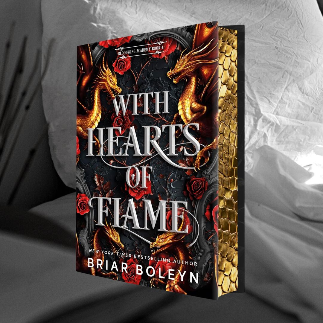PRE-ORDER With Hearts of Flame (Hardcover) ORDERS CLOSE 9.10.26