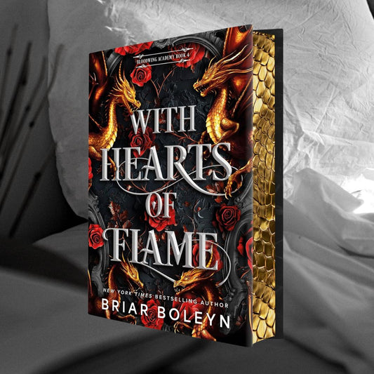 PRE-ORDER With Hearts of Flame (Hardcover) ORDERS CLOSE 9.10.26