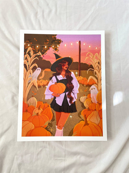 Pumpkin Patch Witch